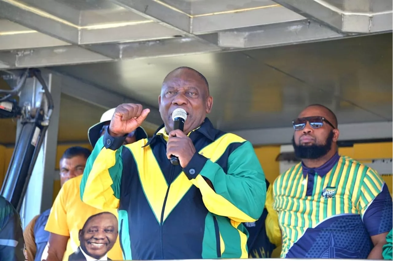 DA 'biggest liars', MK Party a fake, opposition never provided R350 grant, Ramaphosa tells ANC crowd