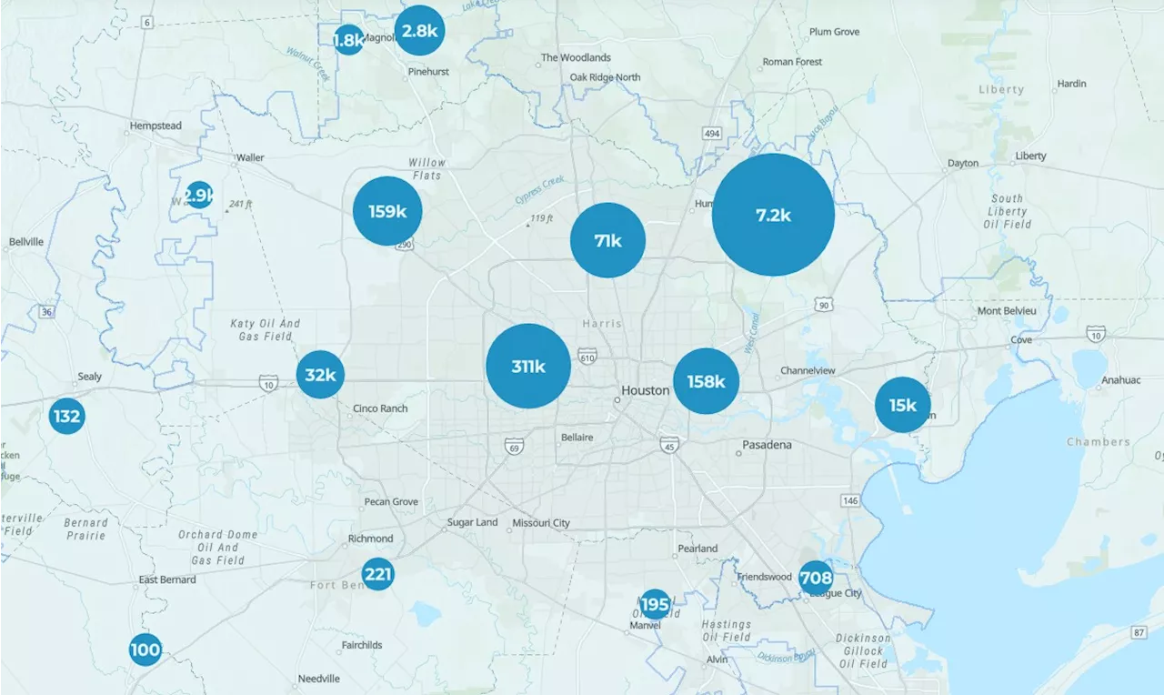 Map Shows Where Nearly 800,000 Without Power After Deadly Texas Storms