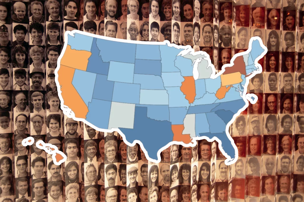 Population Map Reveals How Every State Changed in a Year