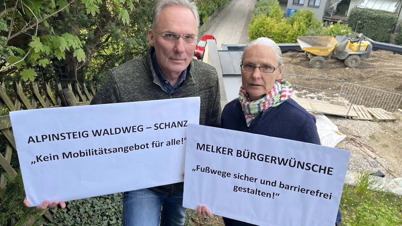 Alpinsteig bei Melker Waldweg sorgt für Anrainer-Zoff