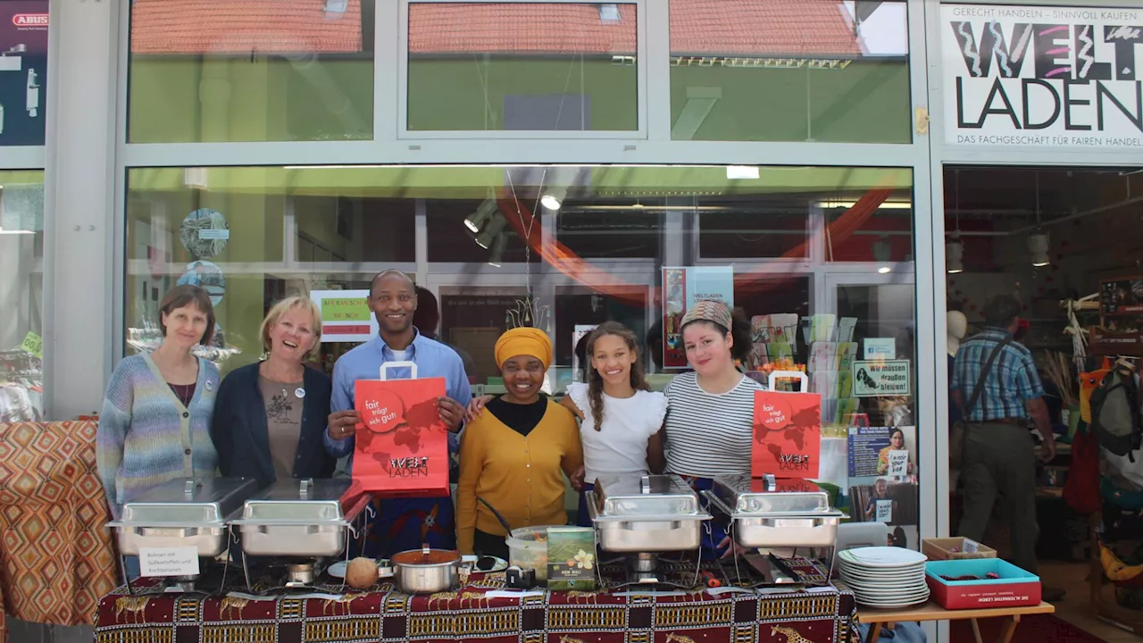 Weltladen-Fest mit afrikanischem Buffet