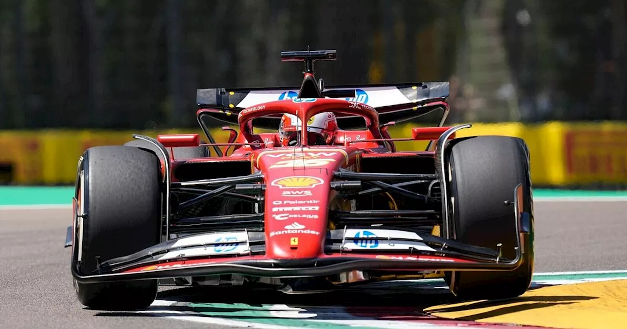 Leclerc erfreut Ferrari-Fans bei Imola-Auftakt