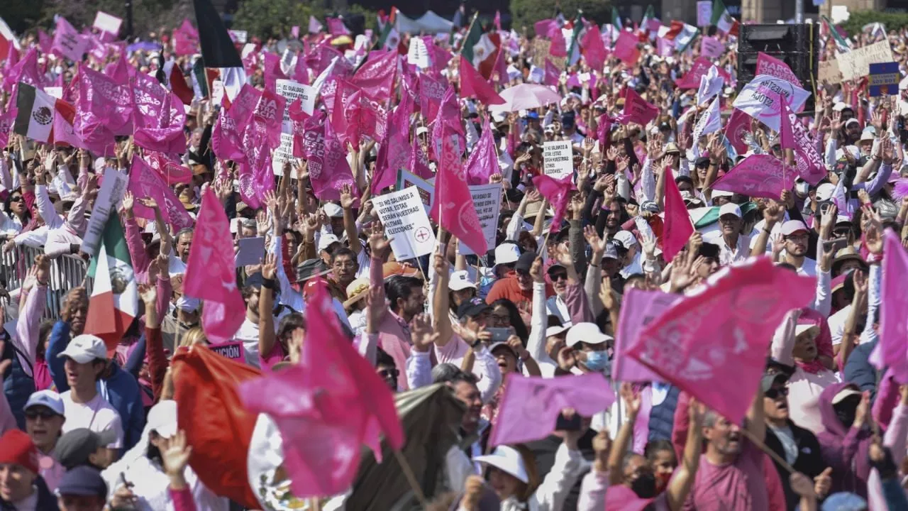 Guadalupe Taddei pide a la “marea rosa” que no use el color rosa del INE