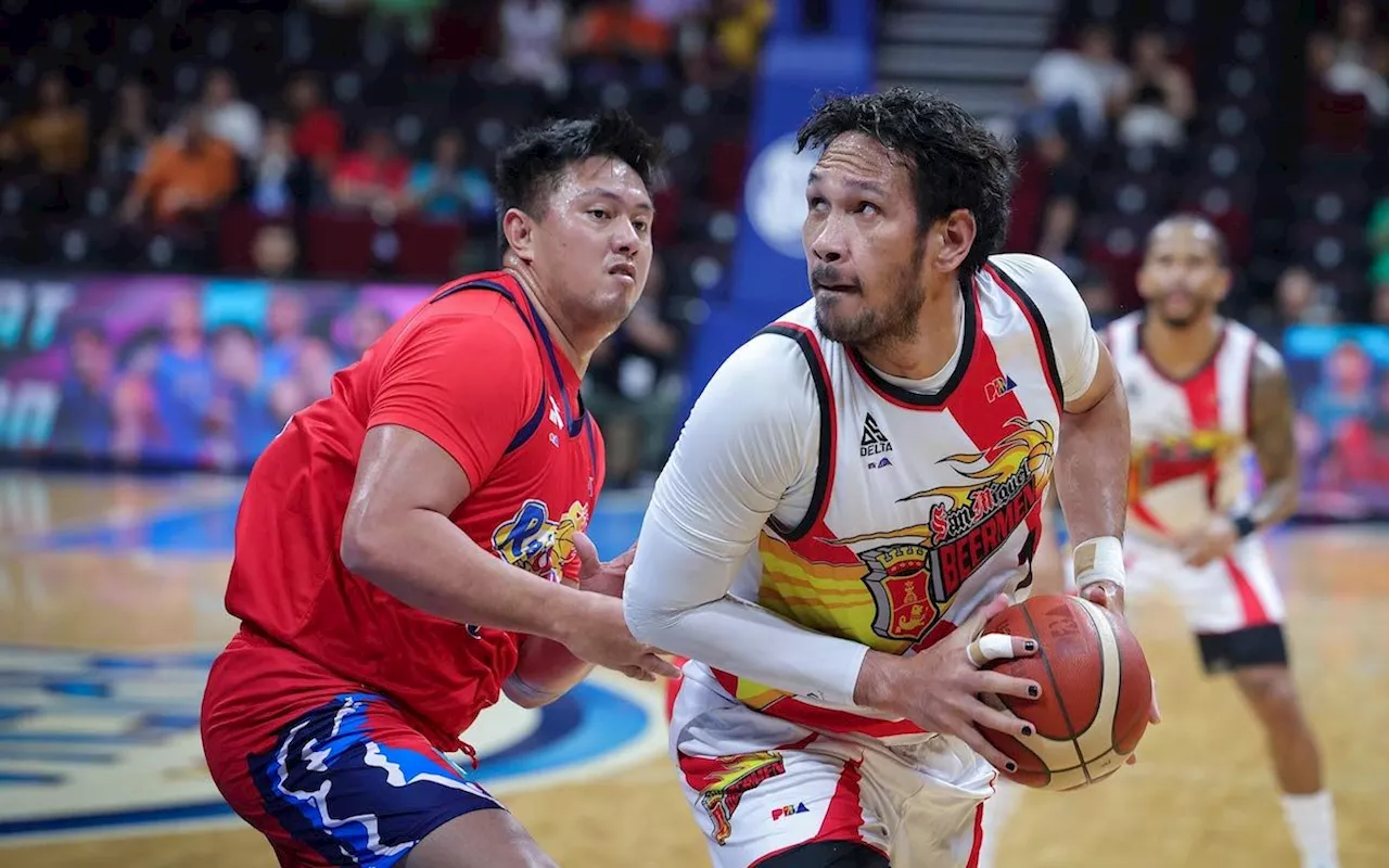 ‘This is June Mar’s team’: San Miguel leans on Fajardo to draw first blood in semis