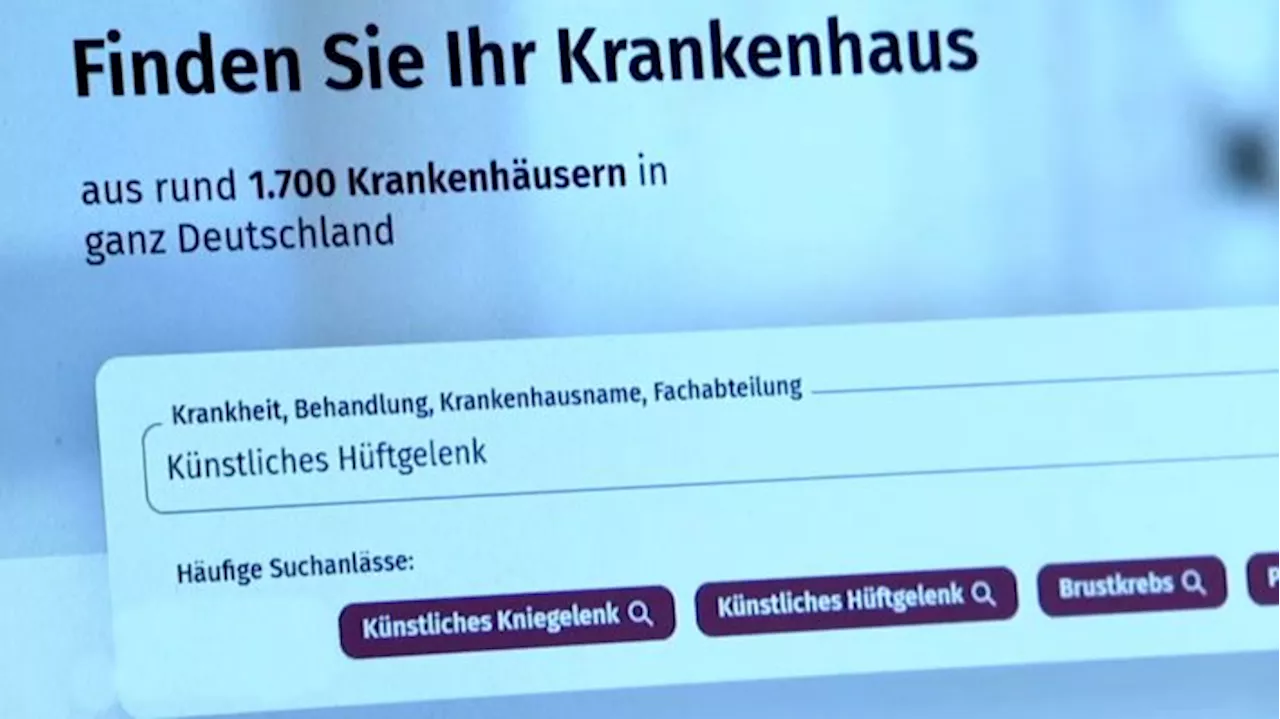 Patienten erhalten Unterstützung bei der Krankenhaus-Suche