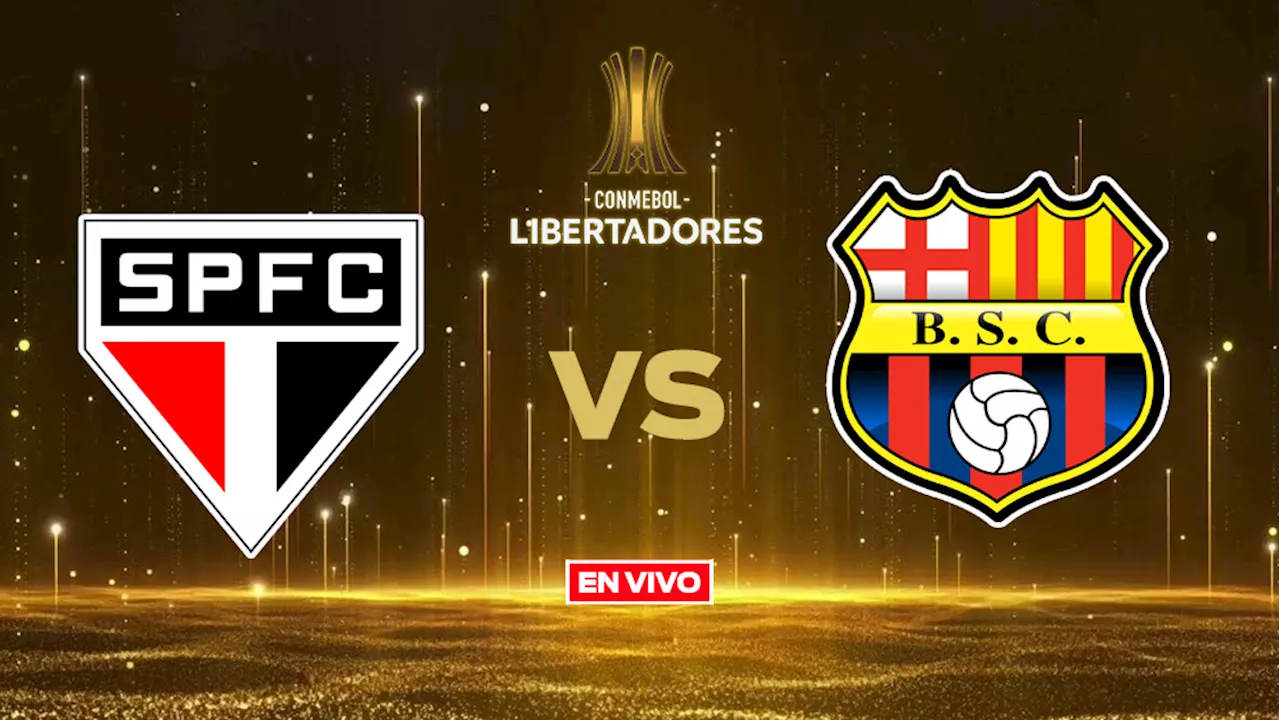 Sao Paulo vs Barcelona EN VIVO ONLINE Copa Libertadores Jornada 5