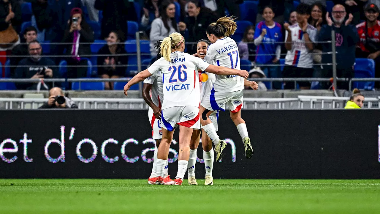 OL-PSG: les Lyonnaises championnes de France pour la 17e fois de leur histoire