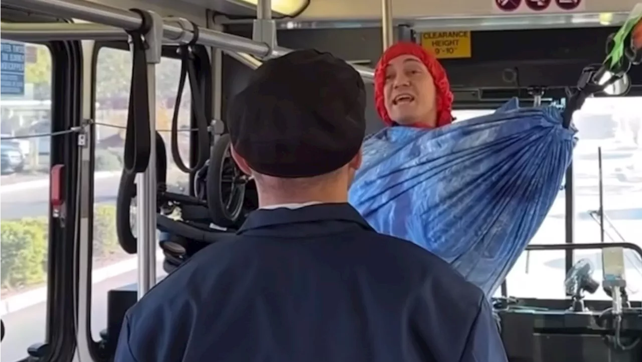 What The Viral Fake Bus Hammock TikTok Says About Staged Videos