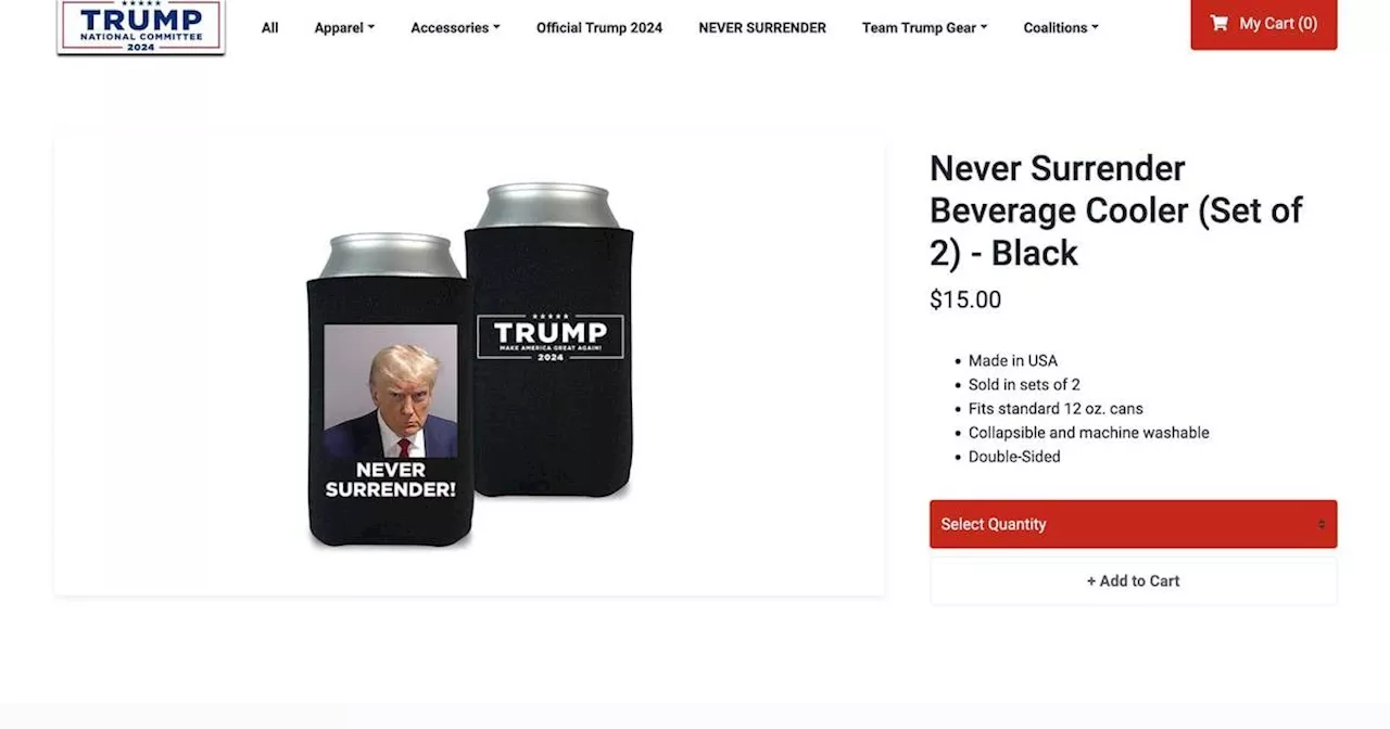 Fotos: 2024 Wahlkampf-Merchandise von Donald Trump und Joe Biden​