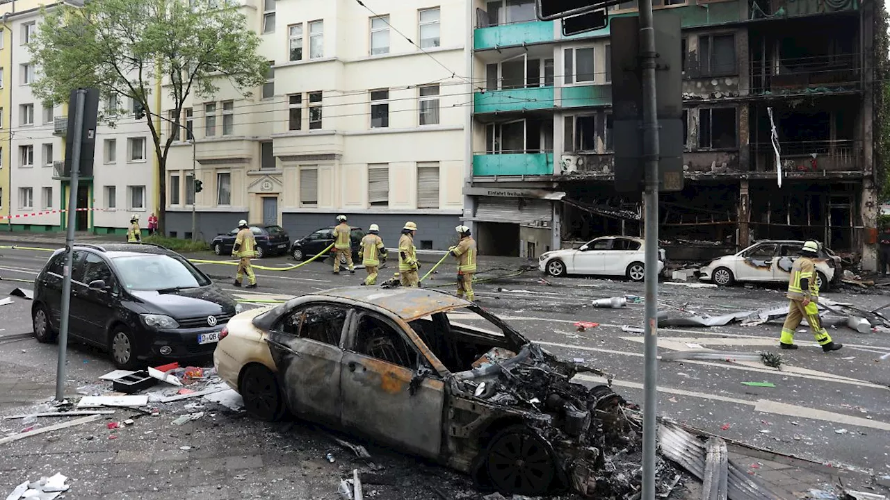 Kiosk-Explosion in Düsseldorf: Diese drei Männer sterben in den Flammen