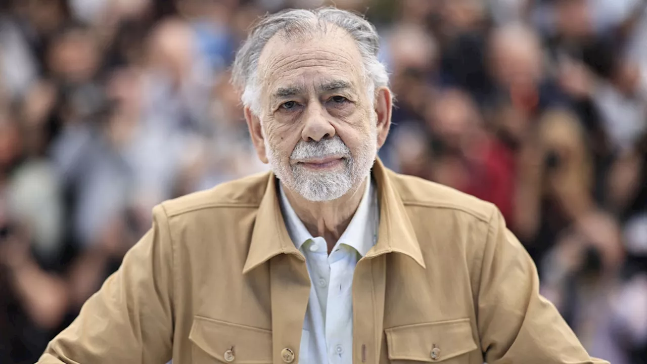 Festival de Cannes: après 'Megalopolis', son film-testament qui divise profondément, Coppola prépare un