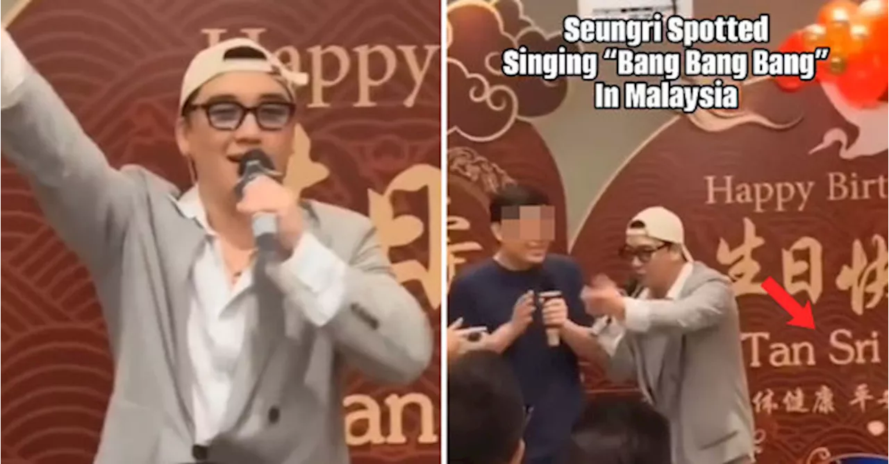 Disgraced Ex-BIGBANG Member Seungri Spotted Performing At A Tan Sri's Party In Malaysia