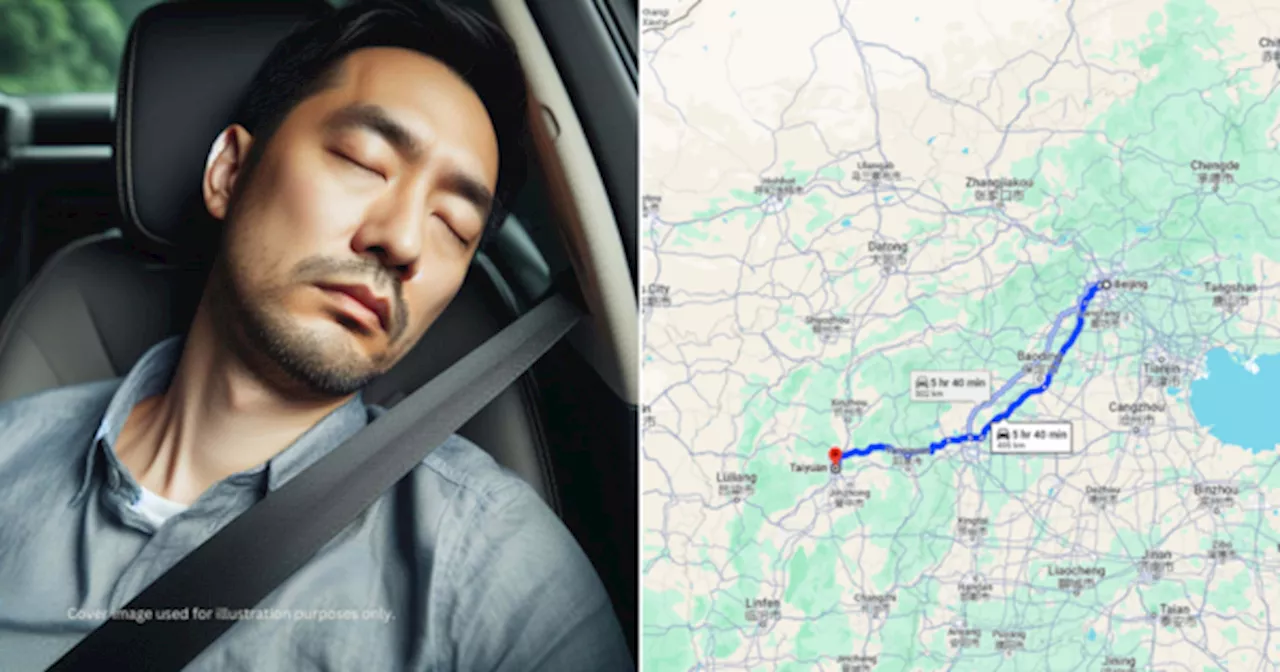 Man Lives In A Car To Save Money To See Girlfriend 500KM Away In China