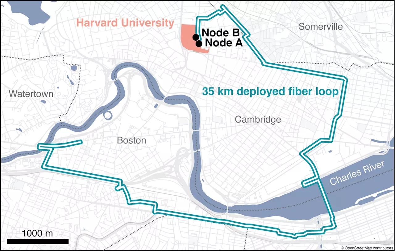 Harvard Physicists Demonstrate First Metro-Area Quantum Network in Boston