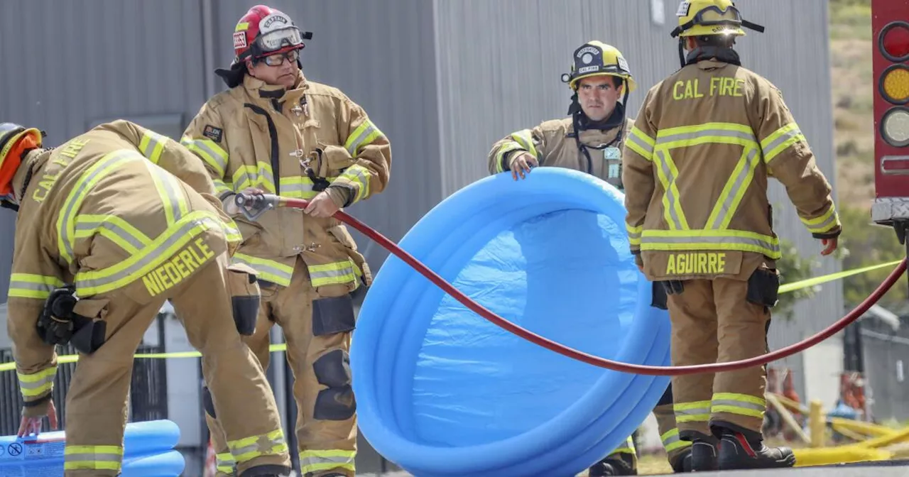 Fire flares up again at battery storage facility in Otay Mesa