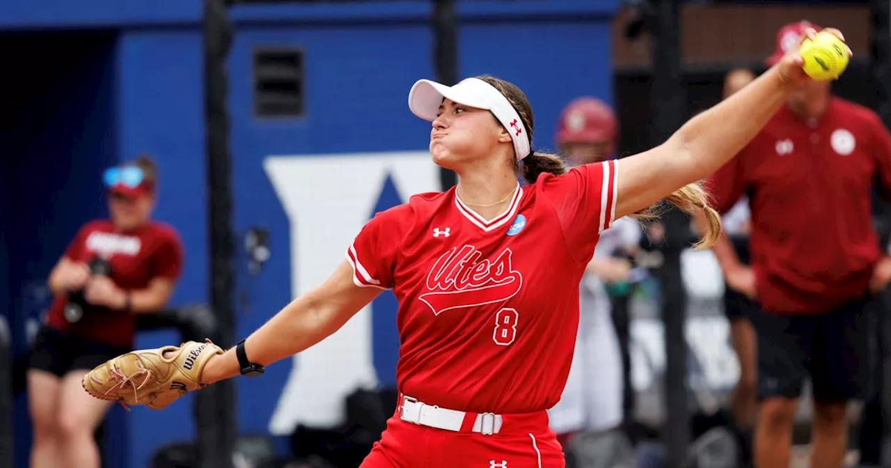 Utah Utes softball now facing elimination in NCAA Championship tournament