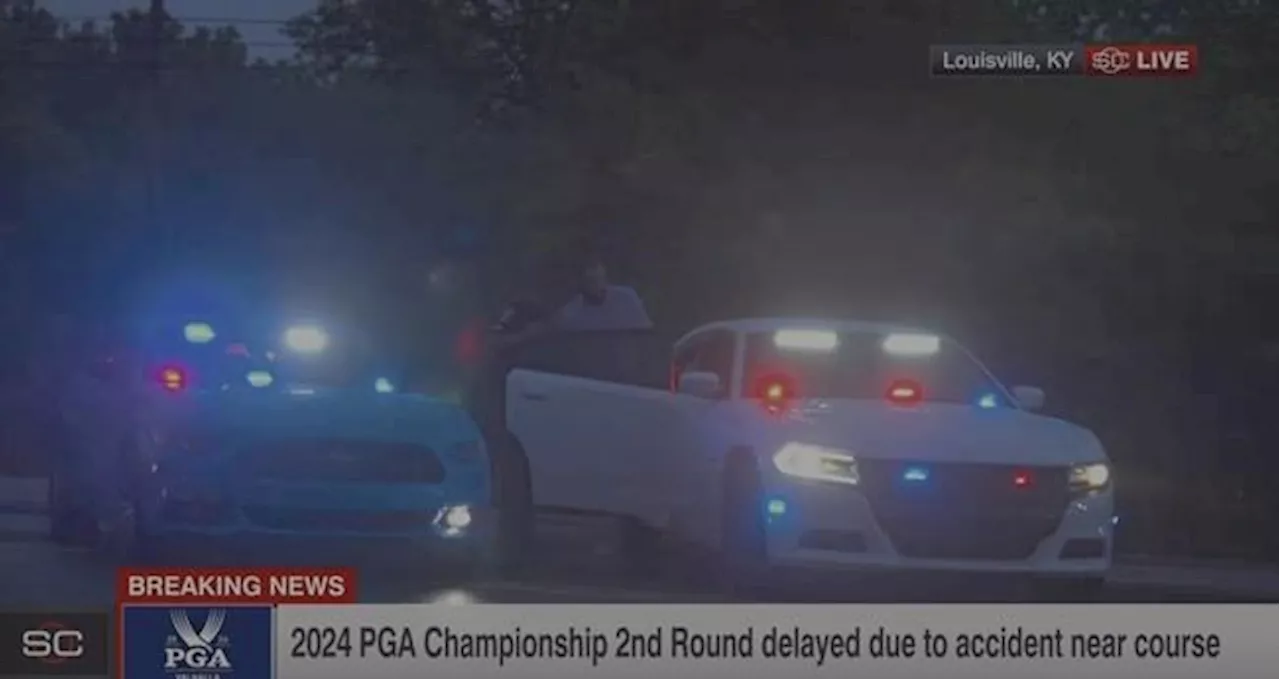 Scheffler detained by police at PGA Championship for not following orders after traffic fatality