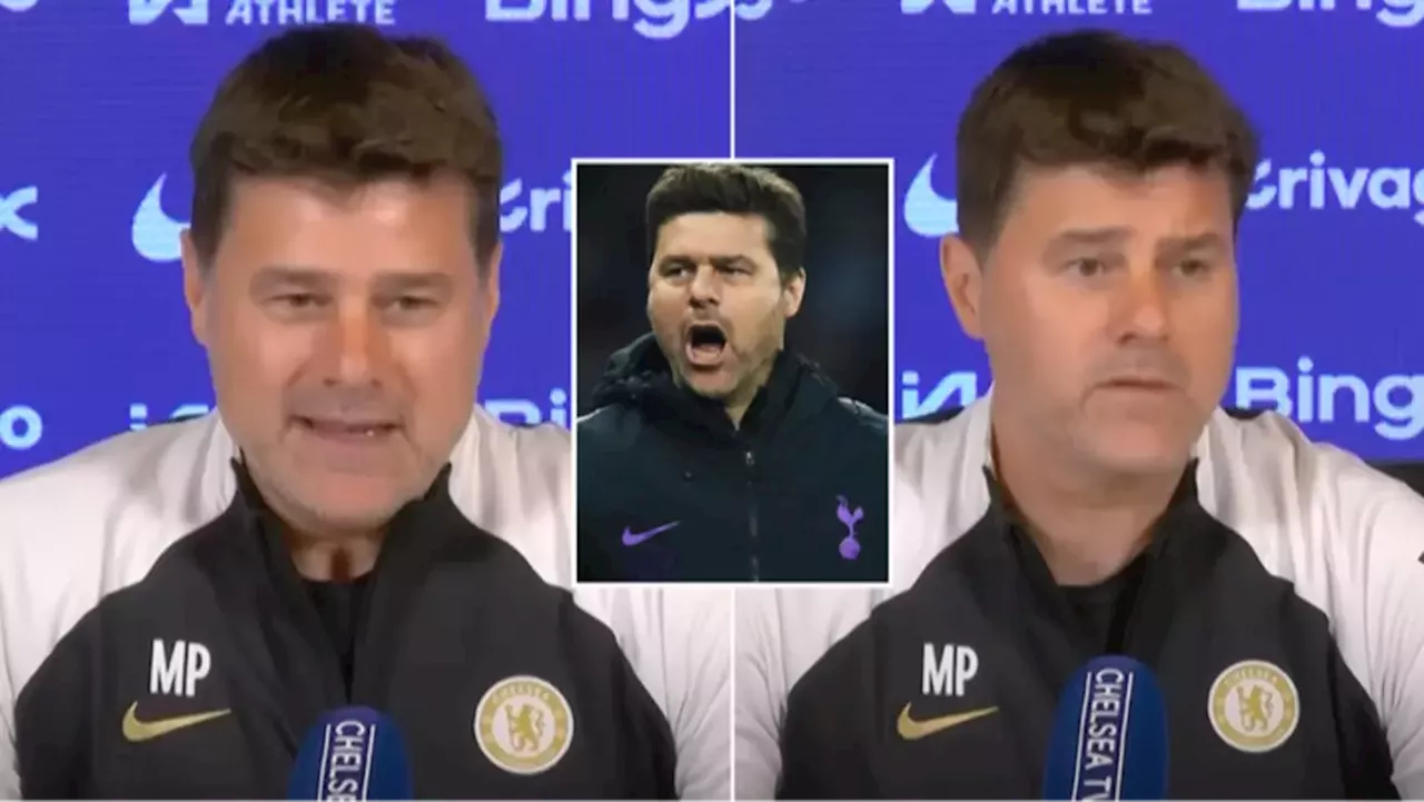 Chelsea fans aren't happy with Tottenham comment Mauricio Pochettino made during his press conference