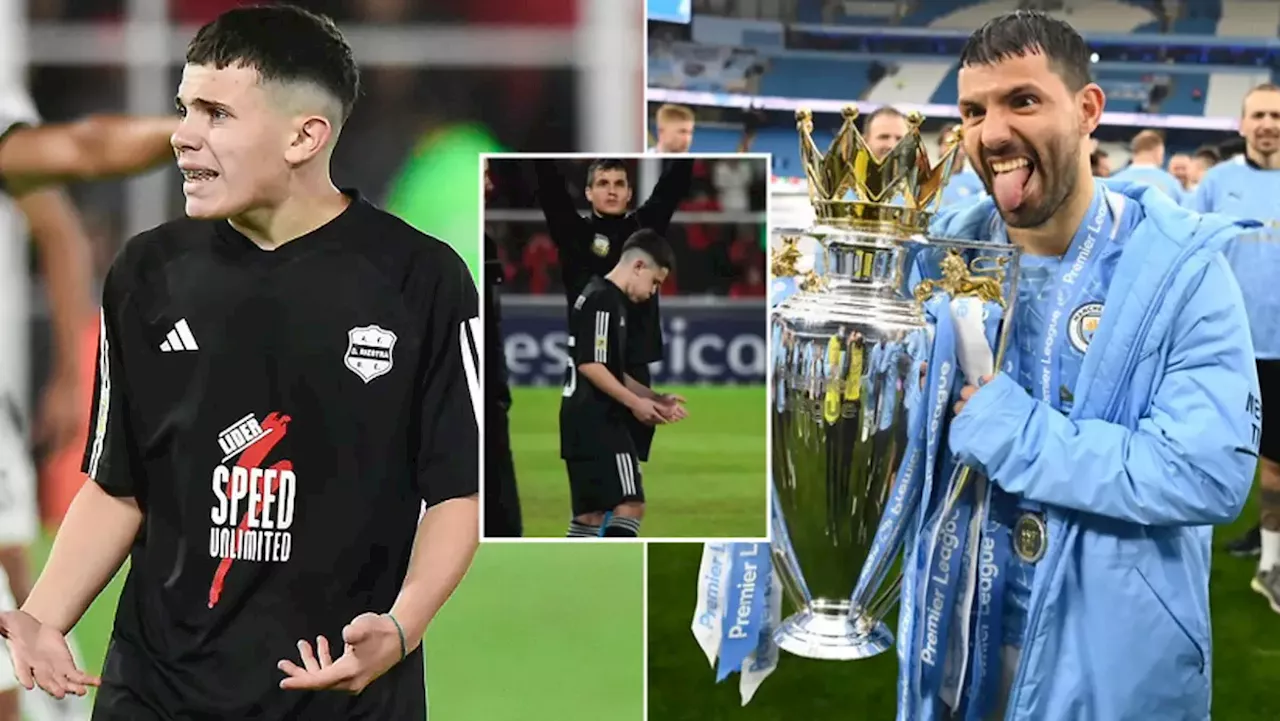 Sergio Aguero record which lasted 21 years shattered by 14-year-old in Argentina