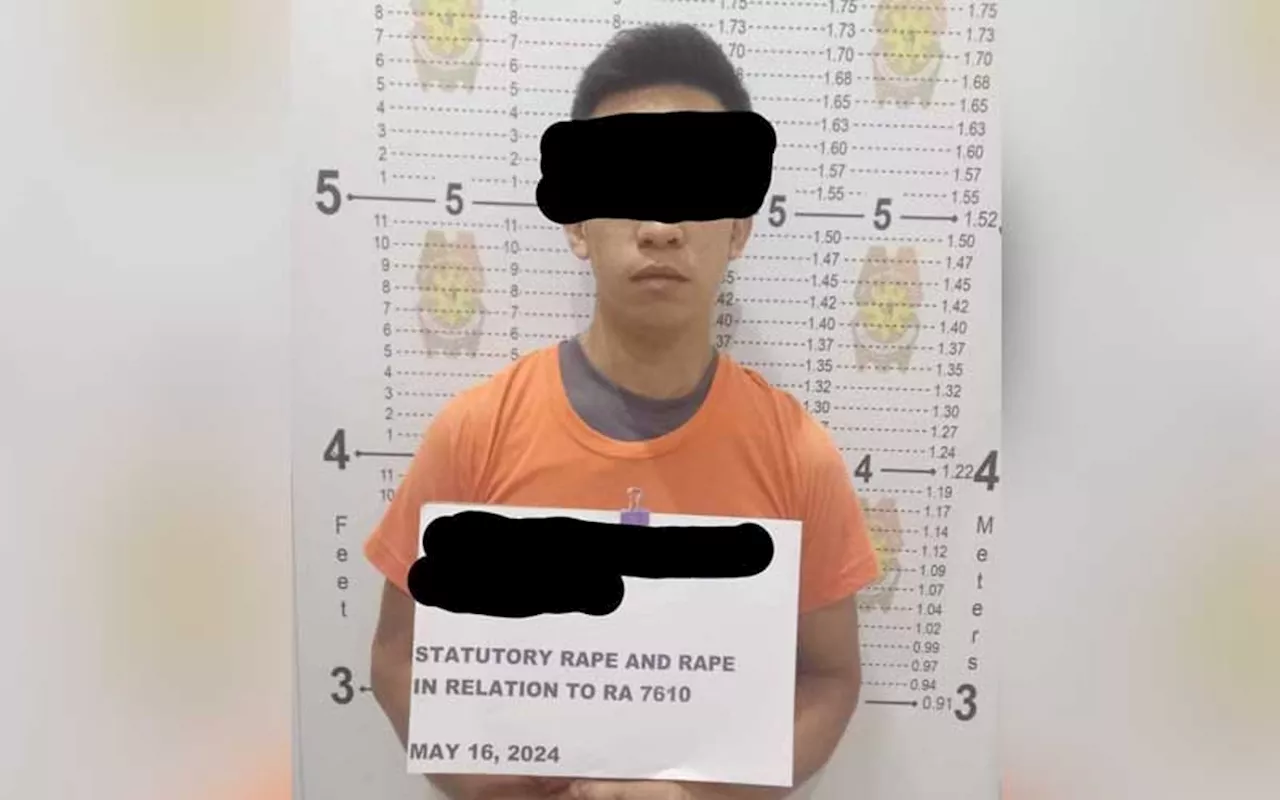 Man nabbed for raping minor in Liloan, Cebu