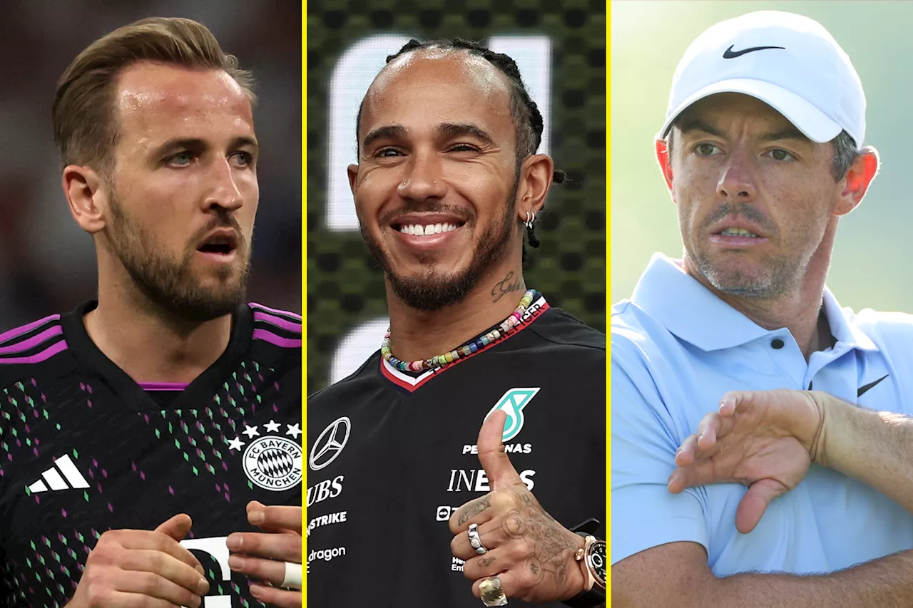 Harry Kane on same rich list as ball boy kicked by Eden Hazard but wealth dwarfed by Rory McIlroy and...