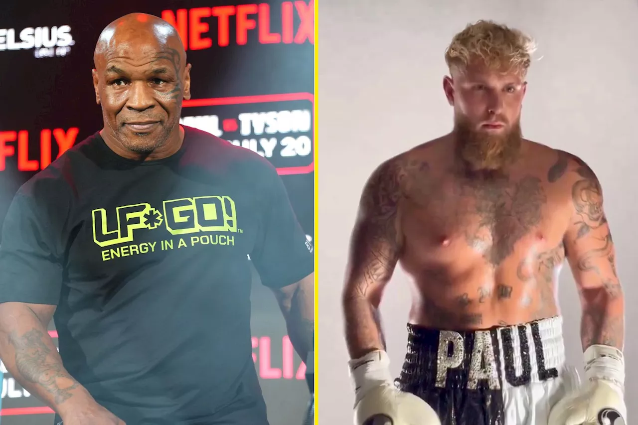 – Mike Tyson mocks Jake Paul for heavyweight body transformation before rival reminds him of fa...