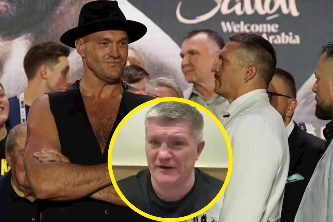 Ricky Hatton advises Tyson Fury to target ‘weak’ Oleksandr Usyk area as he makes KO prediction...