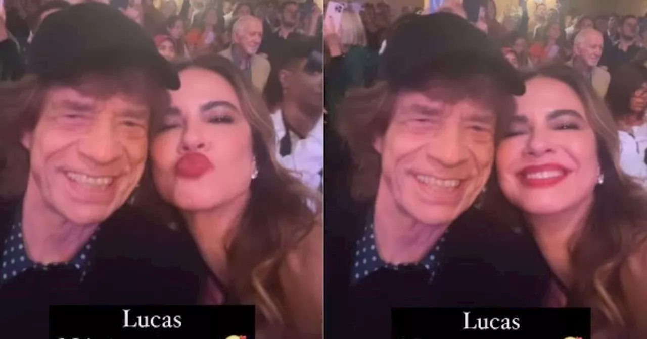 Luciana Gimenez e Mick Jagger celebram formatura de Lucas no exterior