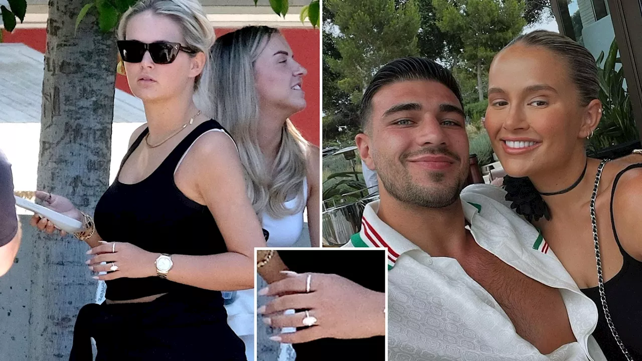 Molly-Mae Hague puts her engagement ring back as she shuts down Tommy Fury split rumours...