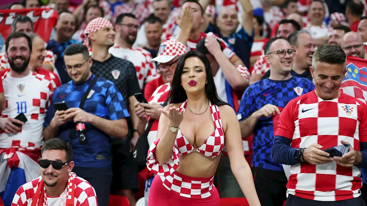 ‘World Cup’s sexiest fan’ Ivana Knoll reveals she WILL be heading to Euros after sparking frenzy in Qatar w...