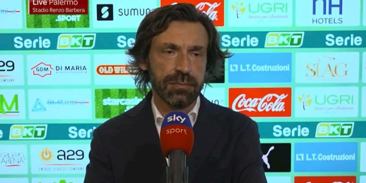 Pirlo: 'Allegri e la Juve? Ho i miei problemi, ho perso i playoff con la Sampdoria...'