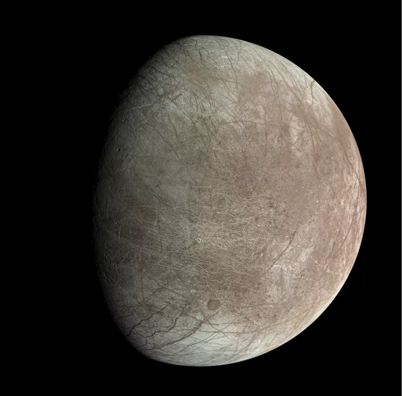 Juno Reveals Secrets About Europa's Icy Surface