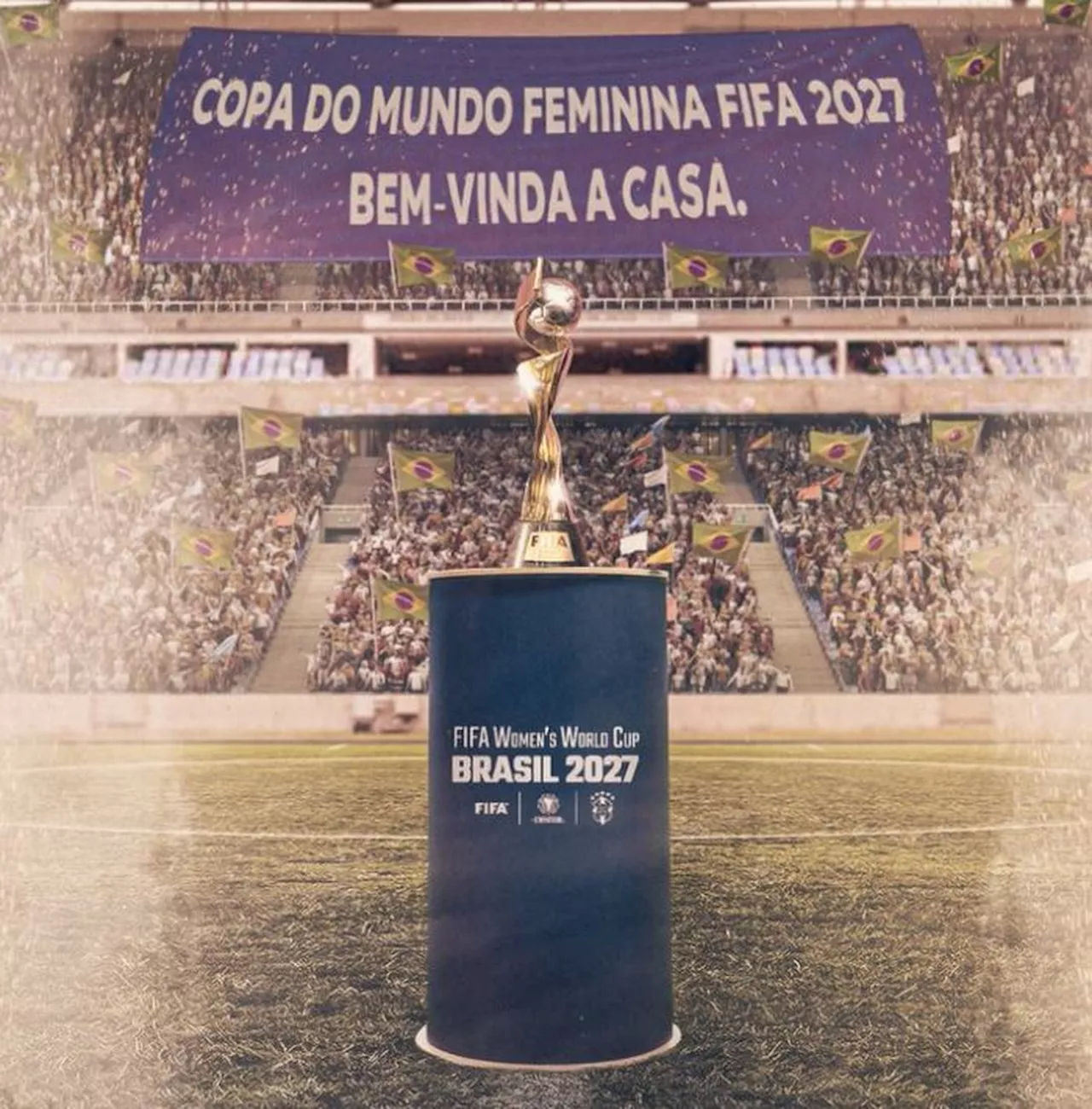 Brasil é escolhido sede da Copa do Mundo feminina de 2027