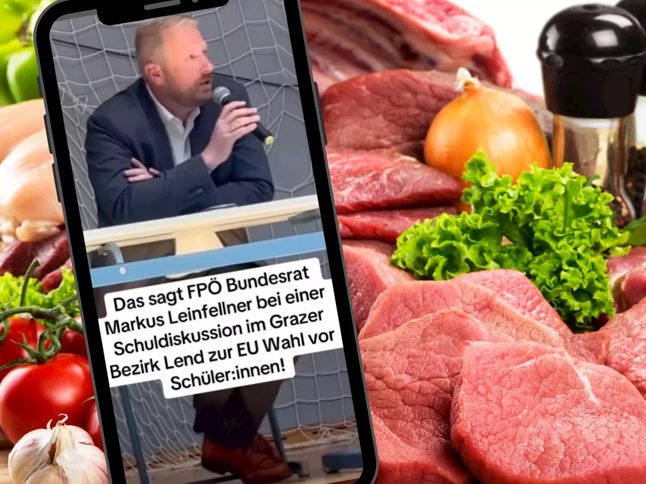 Aufregung um Schweinefleisch-Sager von FPÖ-Bundesrat