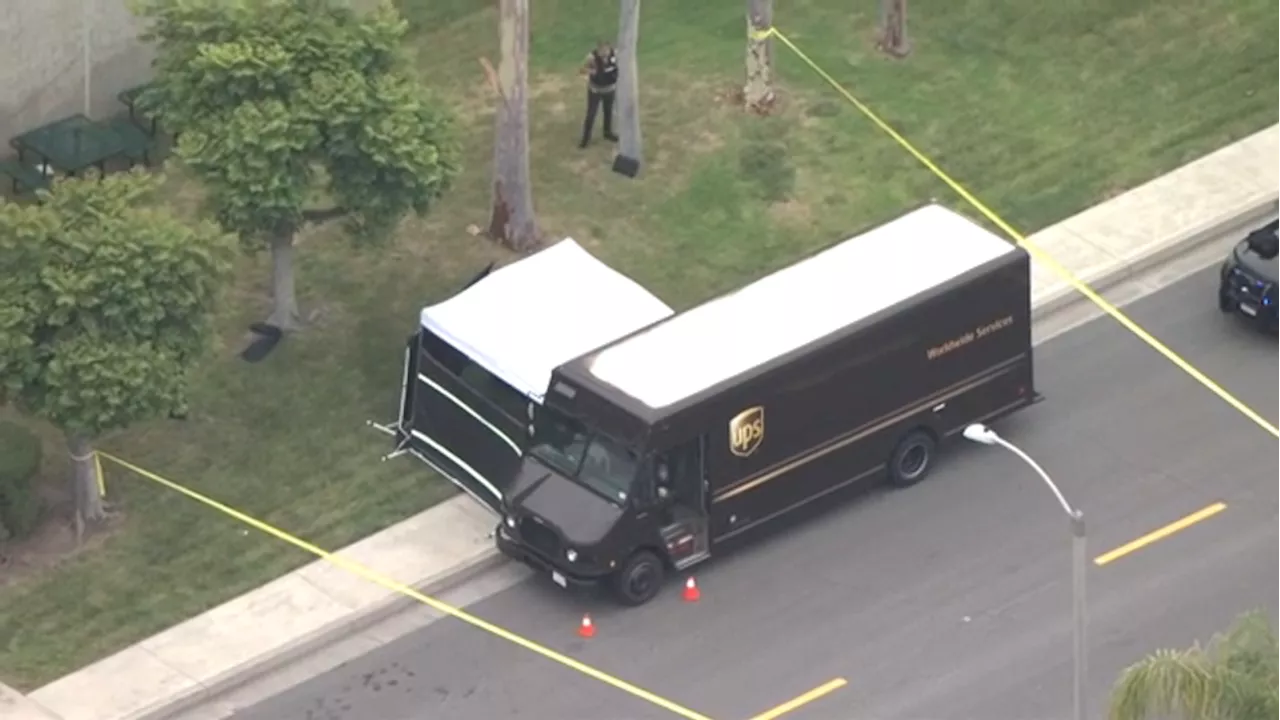 UPS driver murdered inside delivery truck