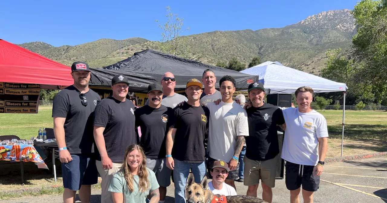 'Support your Local Firefighter' at Motors for Minds fundraiser underway in Lakeside