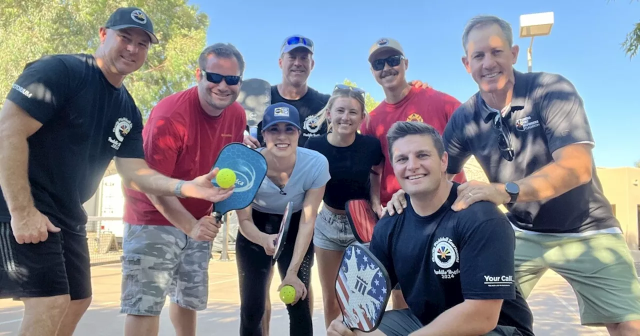 WATCH: Scottsdale FD using pickleball to boost morale and mental health