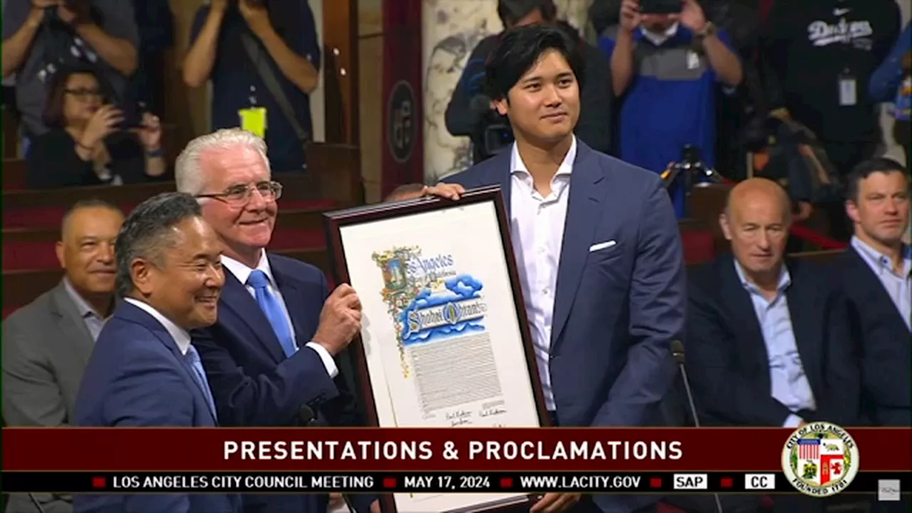 May 17 declared Shohei Ohtani Day in Los Angeles