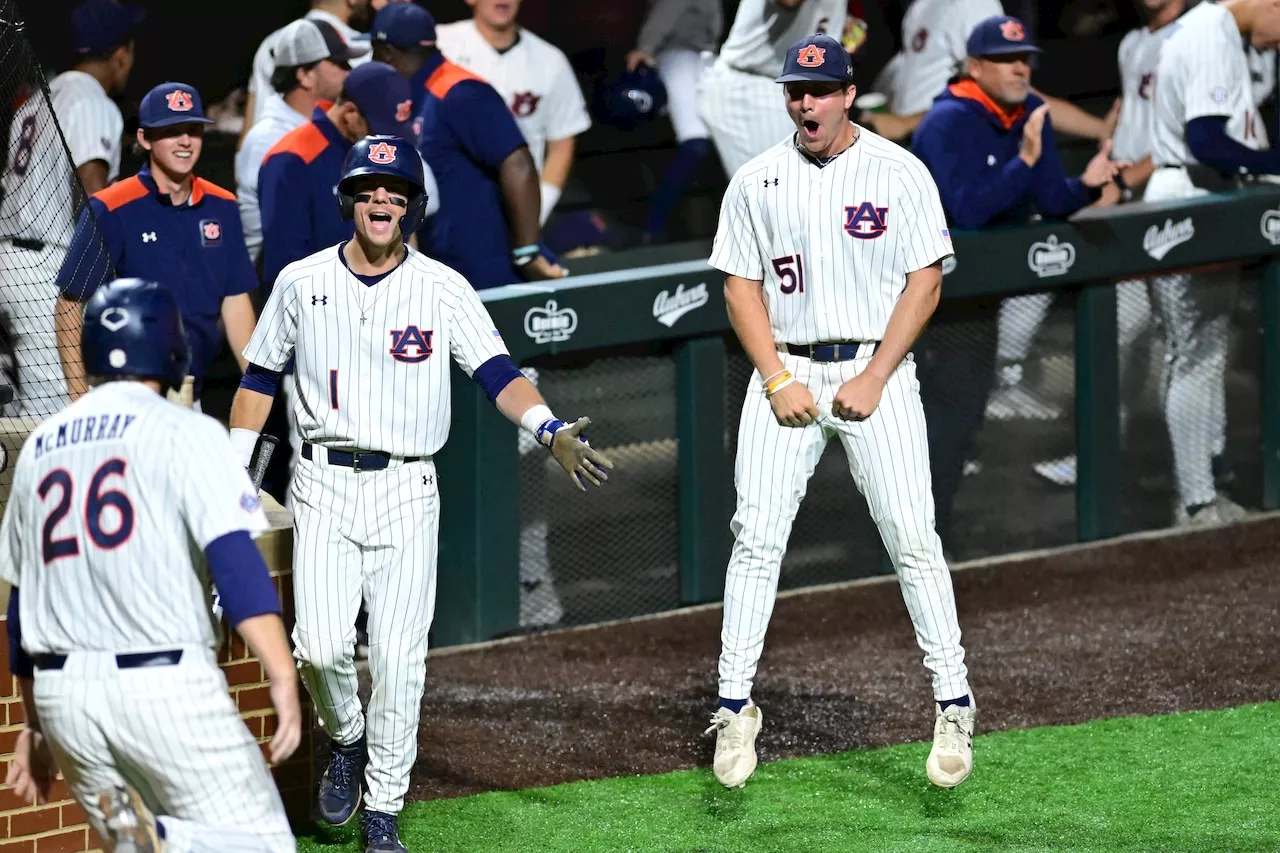 Auburn baseball survies near meltdown to clinch series win over Alabama