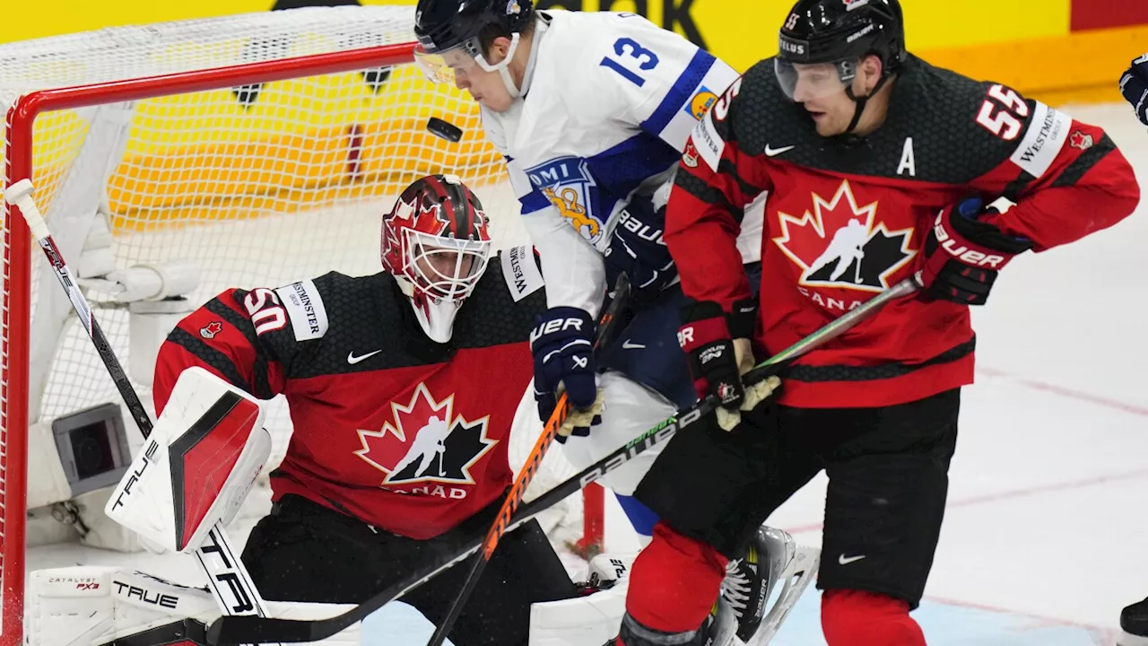 Canada tops Finland, Sweden beats Latvia, Switzerland routs Denmark at men's hockey worlds