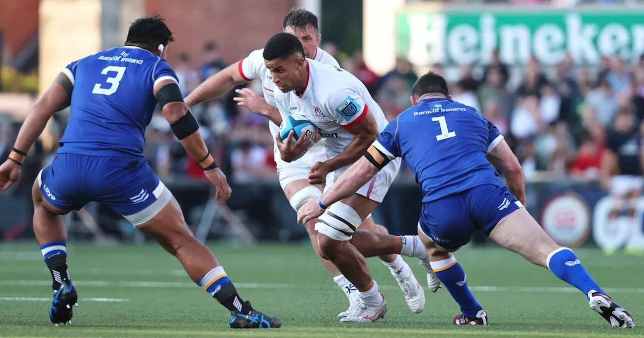 Ulster 10 Leinster 14: Visitors come from behind to lead at the break