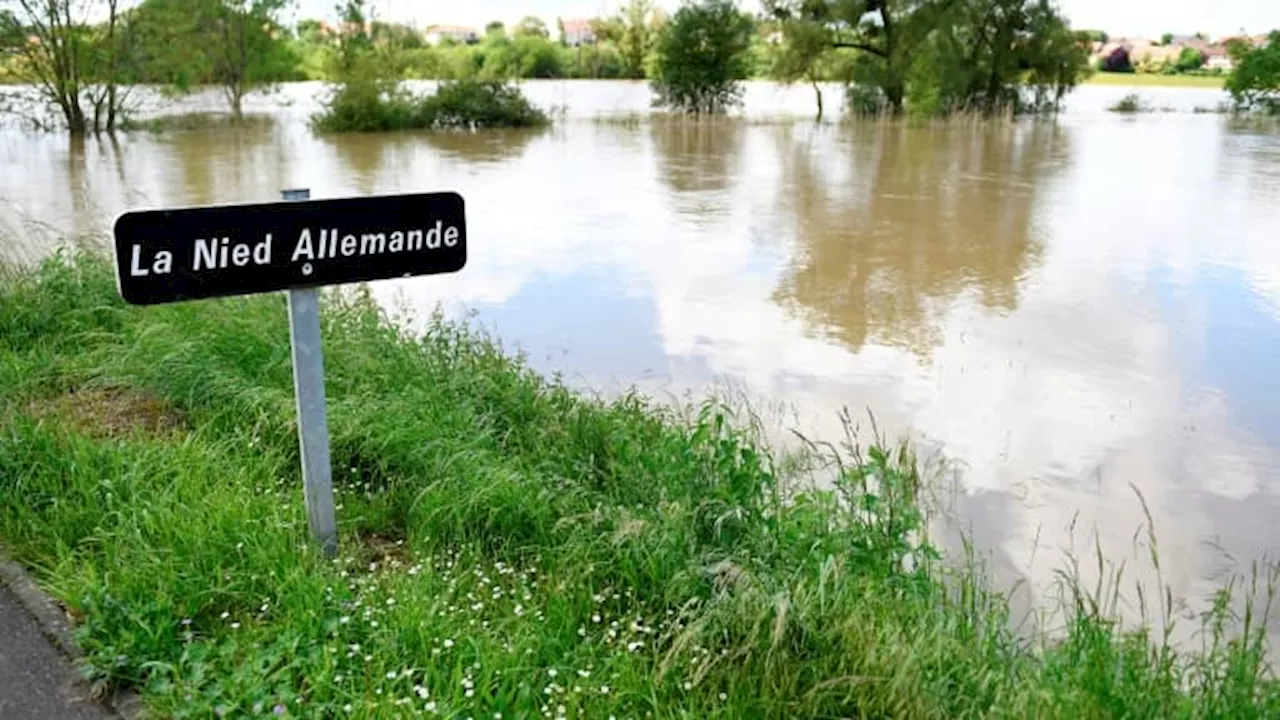 Crues: la Moselle et la Meurthe-et-Moselle sortent de vigilance rouge