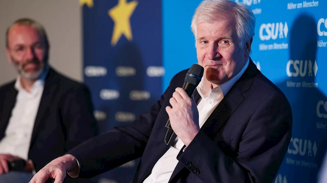 Seehofer ist wieder da - und stichelt gegen Söder