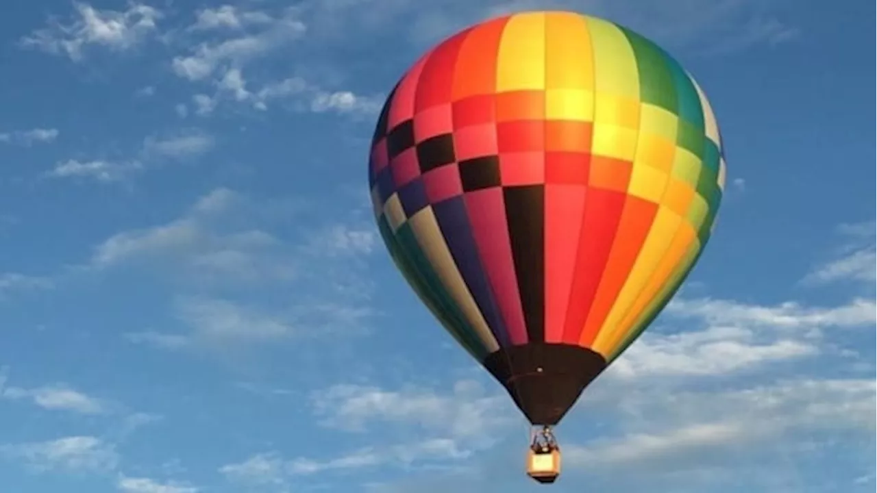 A hot air balloon towing a car went missing over Uxbridge