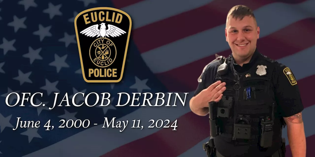 Slain Euclid Officer Jacob Derbin laid to rest