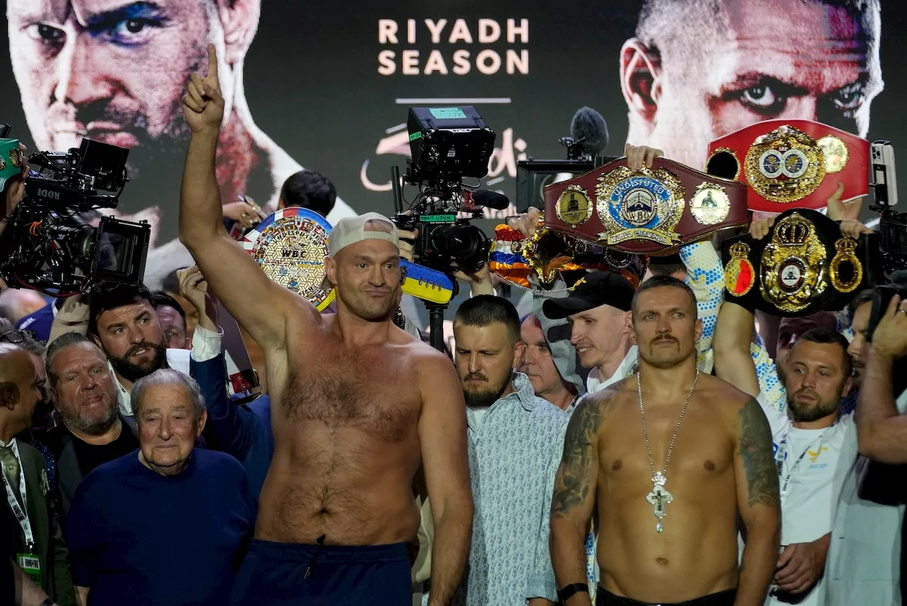 Tyson Fury vs. Oleksandr Usyk Ring of Fire: How to watch undisputed title fight