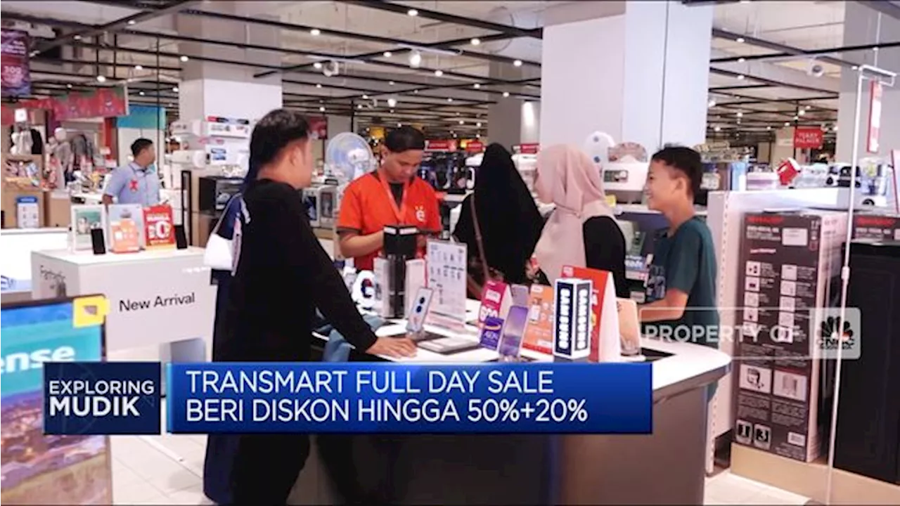 Hadir Lagi, Transmart Full Day Sale Kasih Pelanggan Diskon 50%+20% Lho