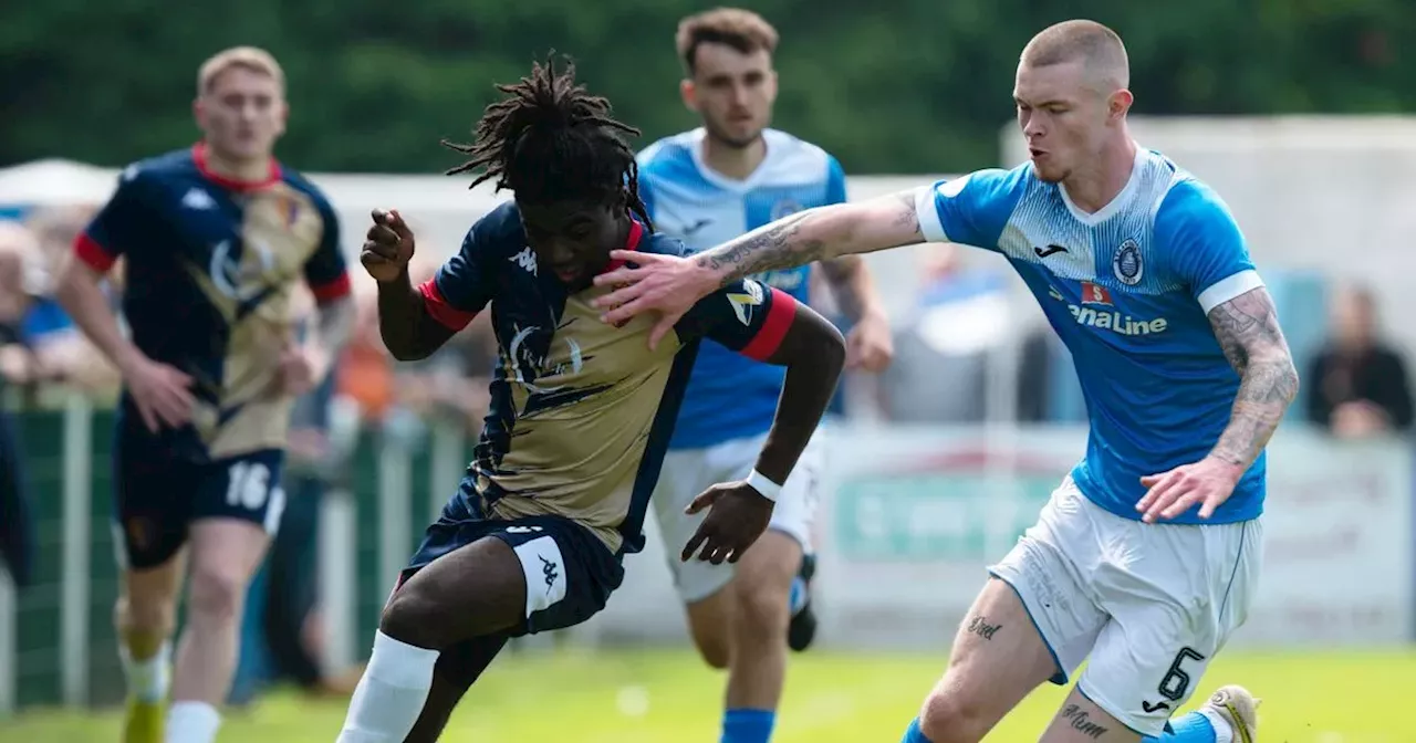 Stranraer 3, East Kilbride 1 (agg 5-3): Blues break Kilby hearts