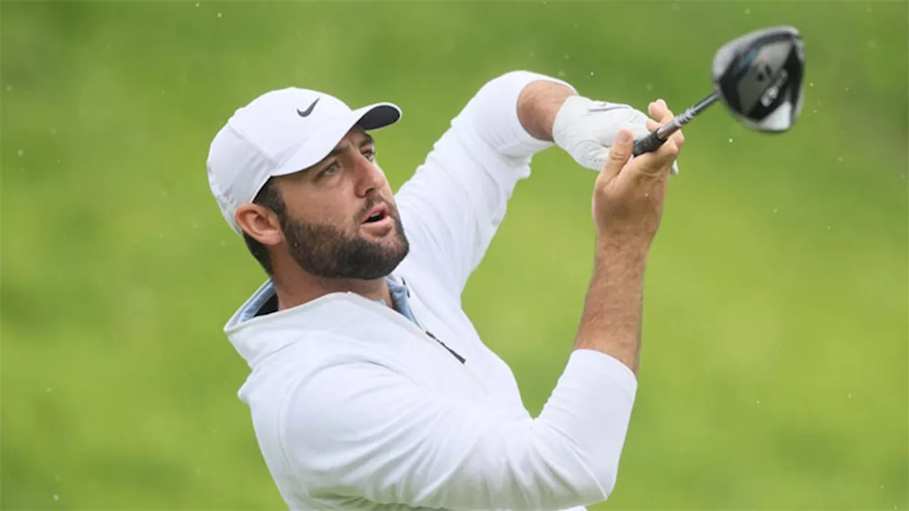 Scheffler overcomes arrest for 66 but Schauffele leads at PGA