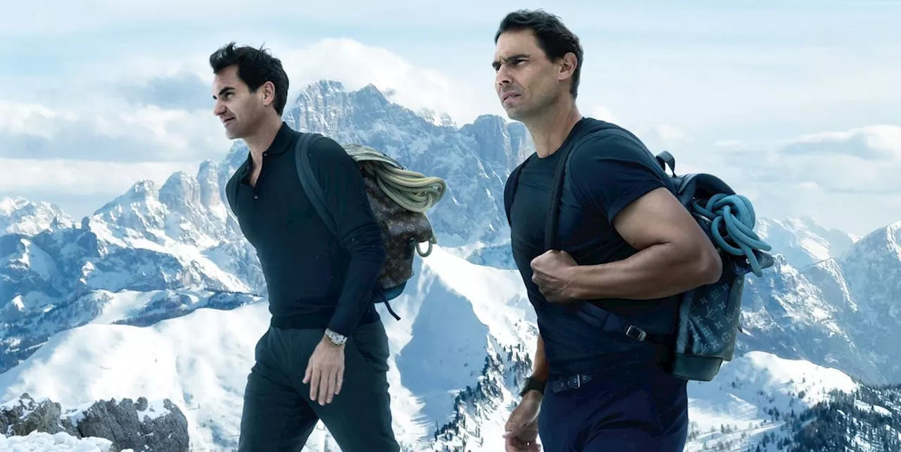 From Grand Slams to Grand Slopes: Roger Federer and Rafael Nadal Star In New Louis Vuitton Campaign